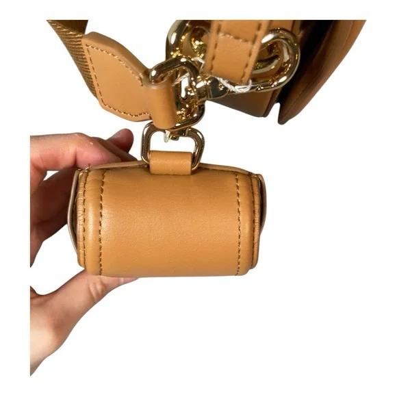 Lululemon Cactus Leather Mini Bag With Clippable Pouch 1.2L Chestnut - Picture 9 of 16